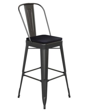 Rochelle Bar Stool with Poly Resin Seat