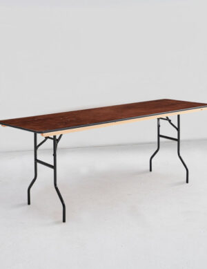 Wood Banquet Table