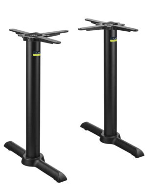 Commercial table base for restaurant and hospitality furniture