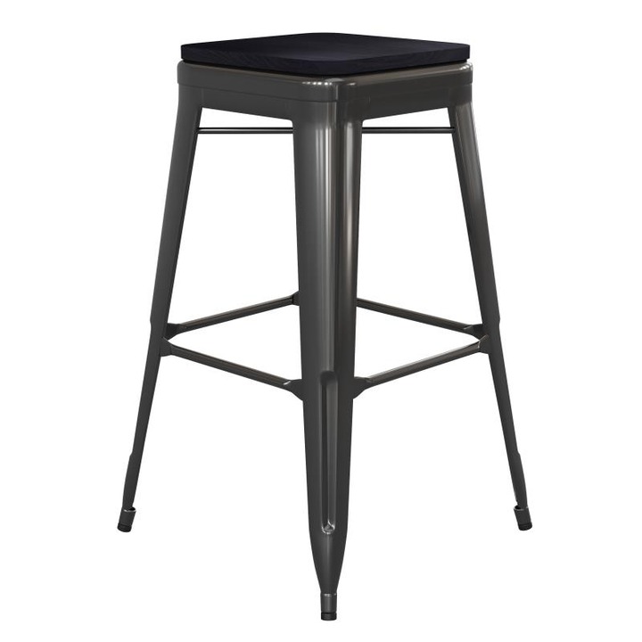 Rochelle Stool with Poly Resin Seat