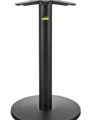 Commercial table base for restaurant and hospitality furniture