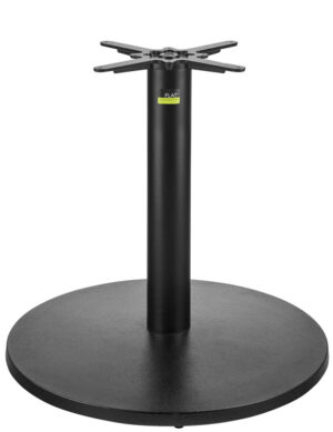 Commercial table base for restaurant and hospitality furniture